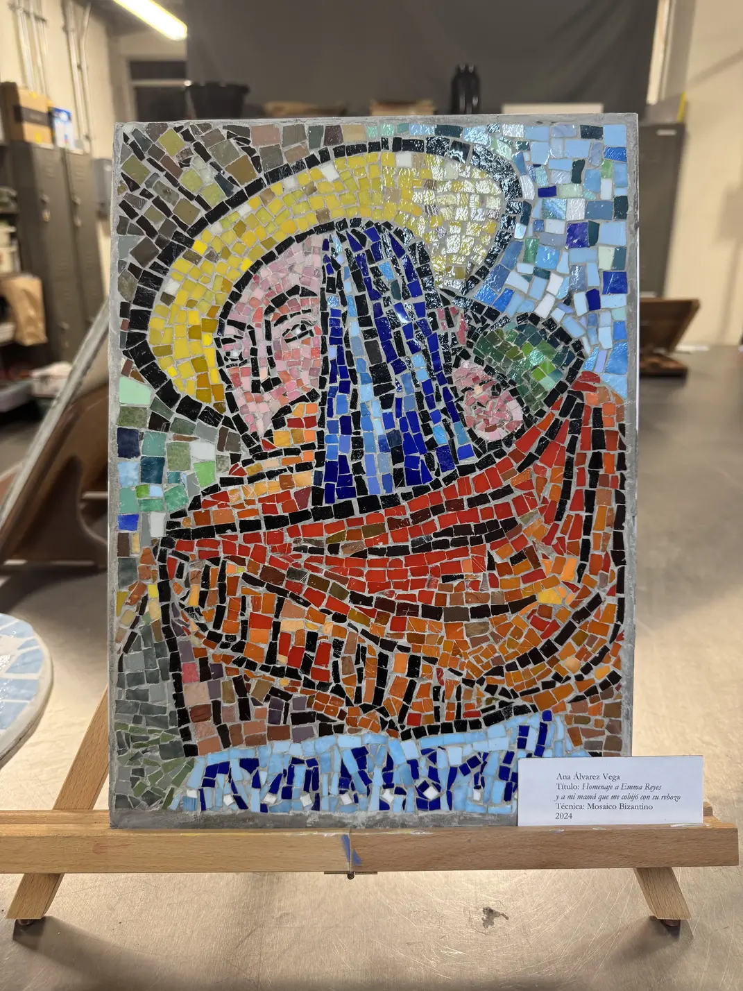 Homenaje a Emma Reyes y a mi mamá que me cobijó con su rebozo